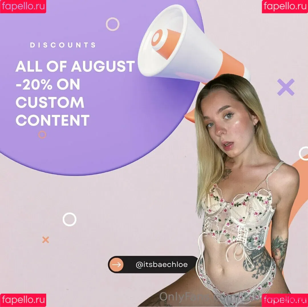 itsbaechloe Onlyfans Photo Gallery 