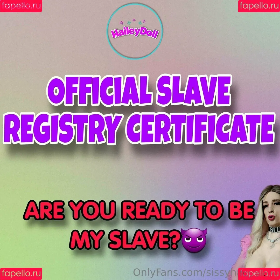 sissyhaileydoll Onlyfans Photo Gallery 
