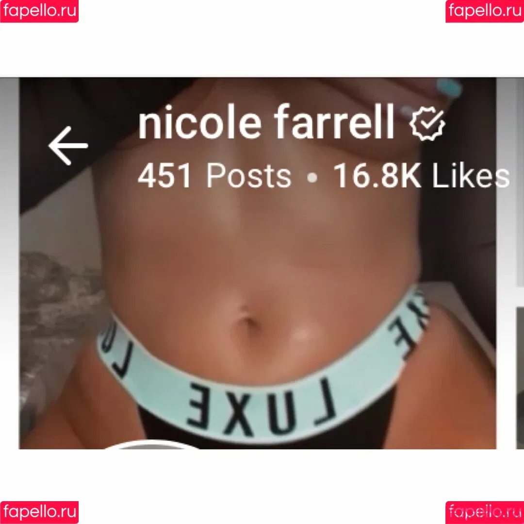 Nicole Farrell Onlyfans Photo Gallery 