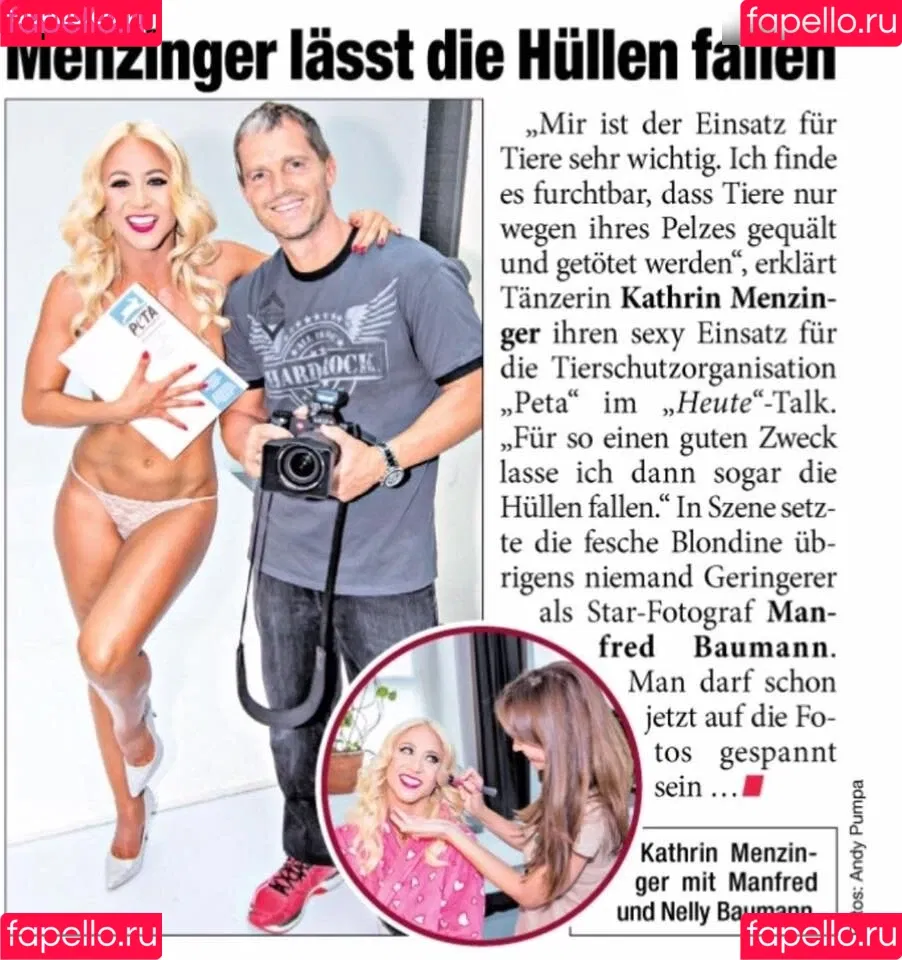 Kathrin Menzinger Onlyfans Photo Gallery 
