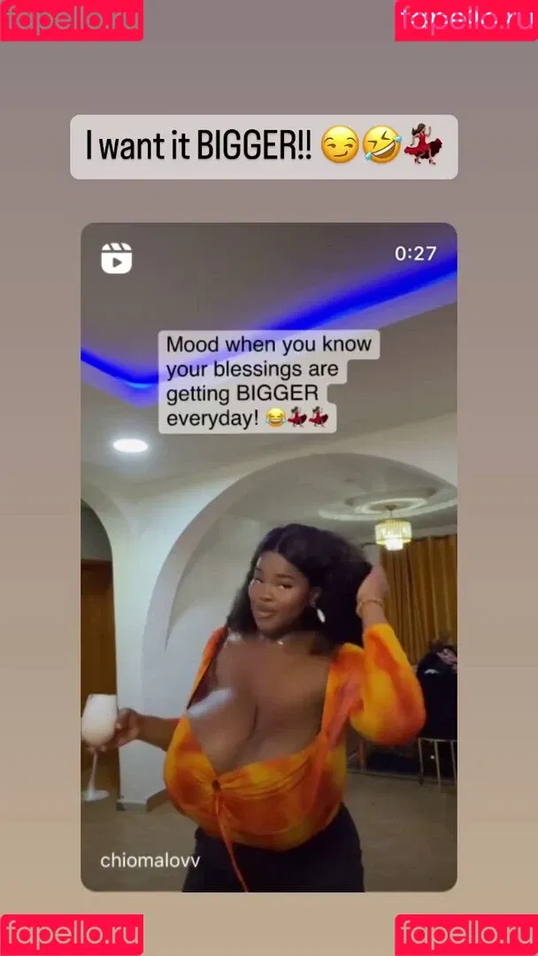 Chioma Lovv Onlyfans Photo Gallery 