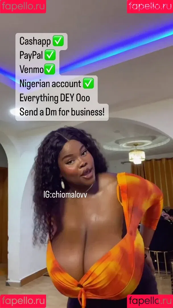 Chioma Lovv Onlyfans Photo Gallery 