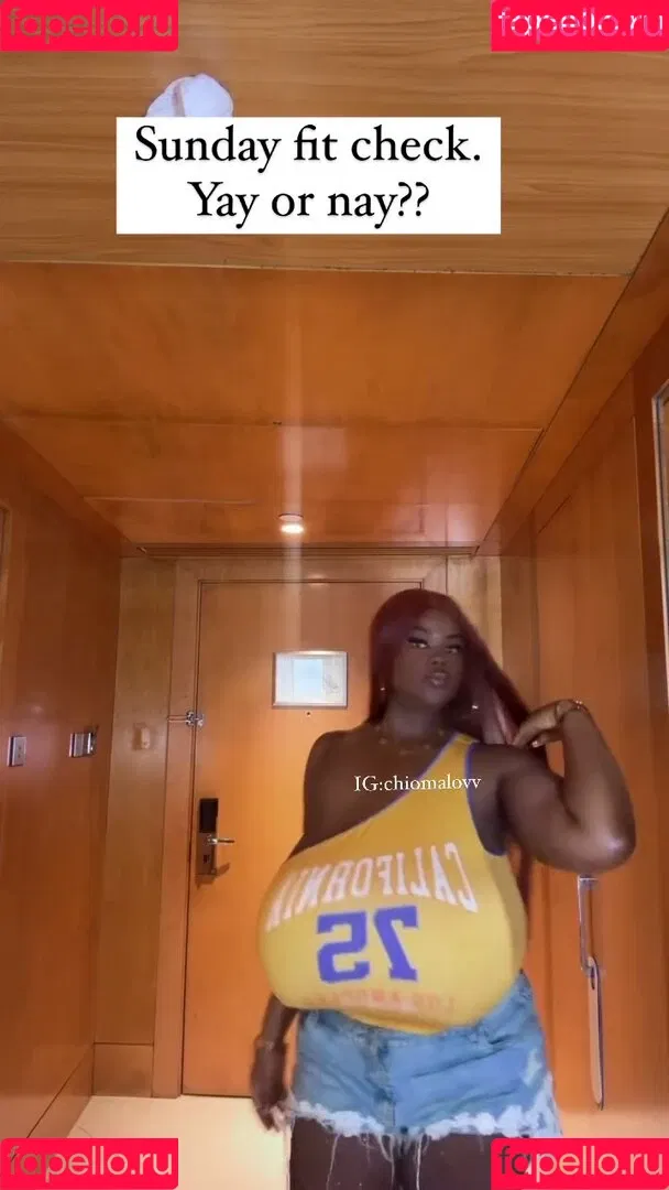 Chioma Lovv Onlyfans Photo Gallery 