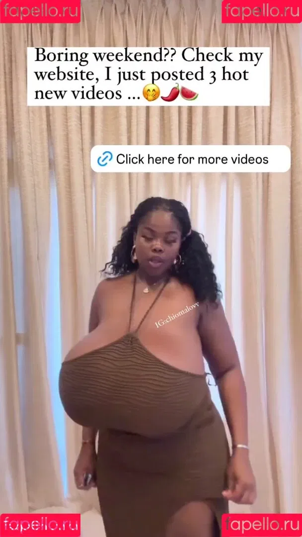 Chioma Lovv Onlyfans Photo Gallery 