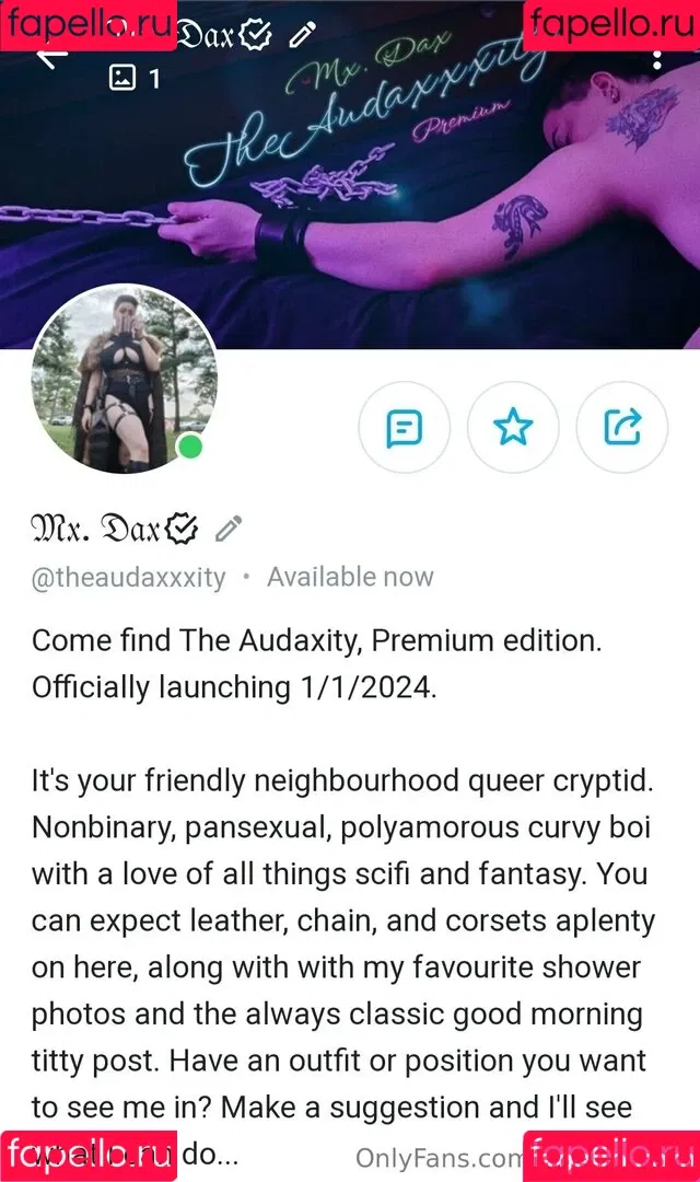 theaudaxity Onlyfans Photo Gallery 