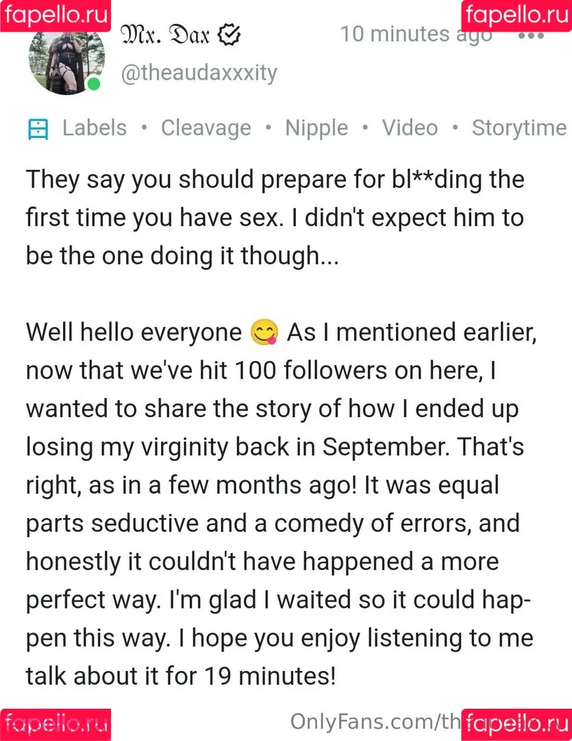 theaudaxity Onlyfans Photo Gallery 