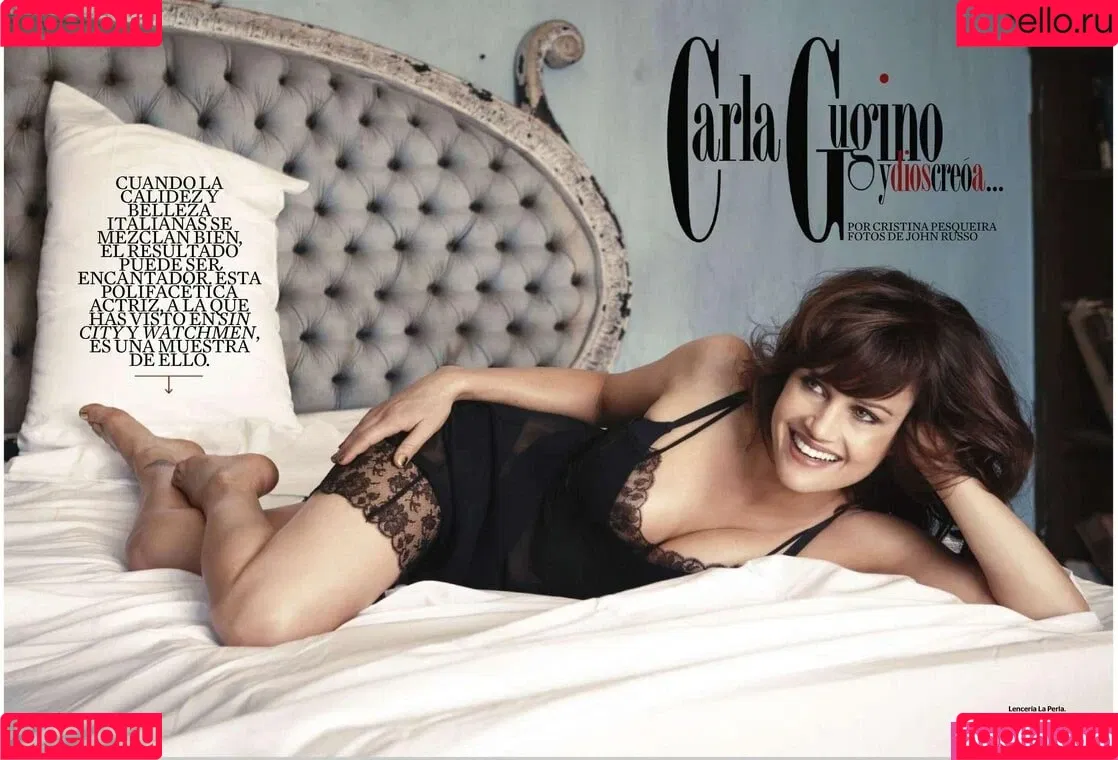 Carla Gugino Onlyfans Photo Gallery 