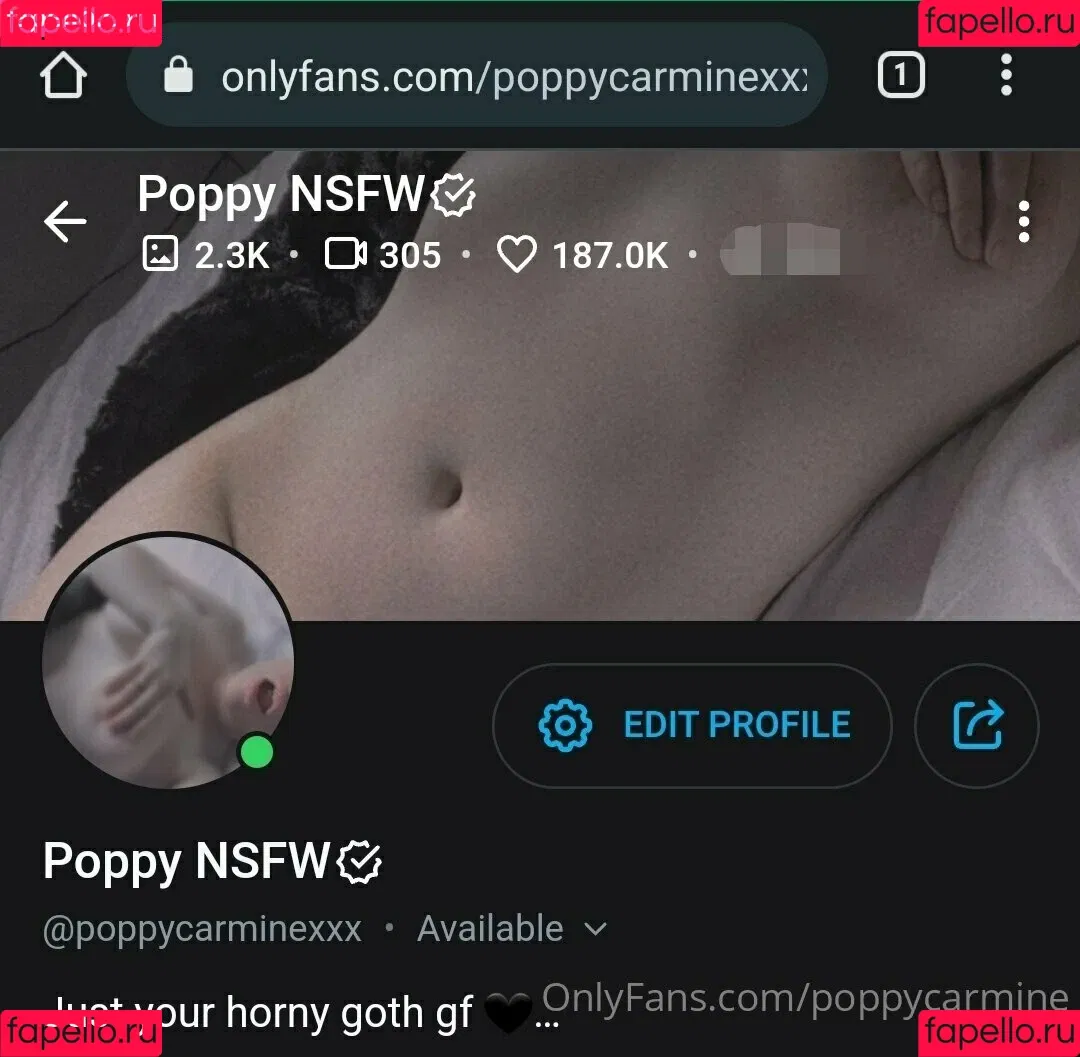 poppycarmine Onlyfans Photo Gallery 