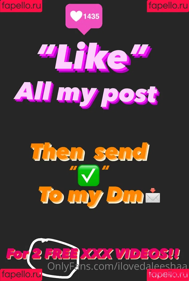 ilovedaleeshaa Onlyfans Photo Gallery 