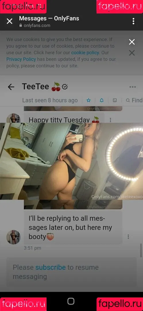 teeteexoxo Onlyfans Photo Gallery 