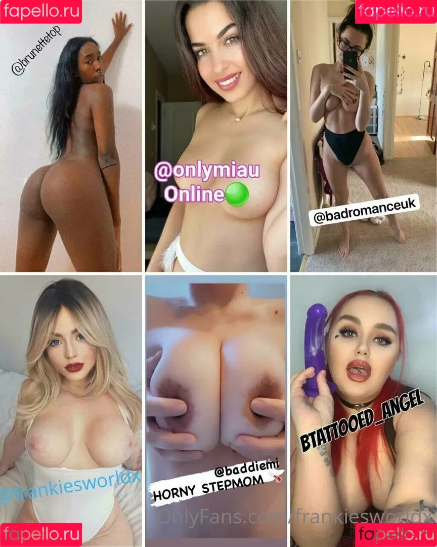 frankiesworldx Onlyfans Photo Gallery 