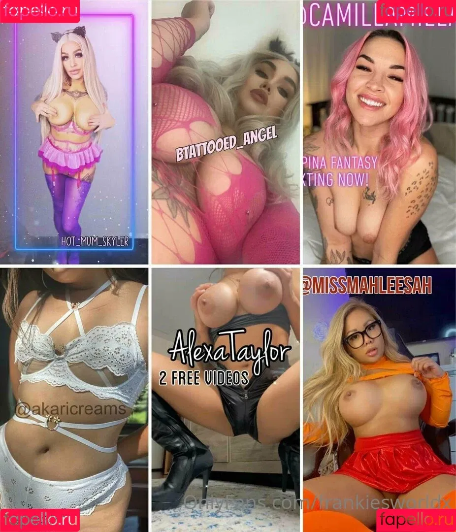 frankiesworldx Onlyfans Photo Gallery 