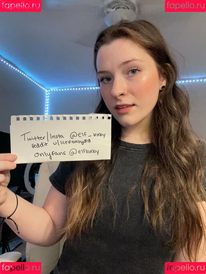 elfbxby Onlyfans Photo Gallery 