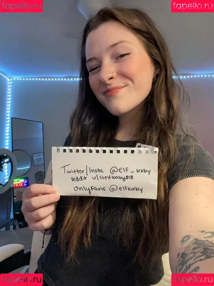 elfbxby Onlyfans Photo Gallery 