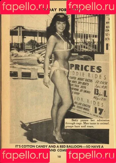 Bettie Page Onlyfans Photo Gallery 