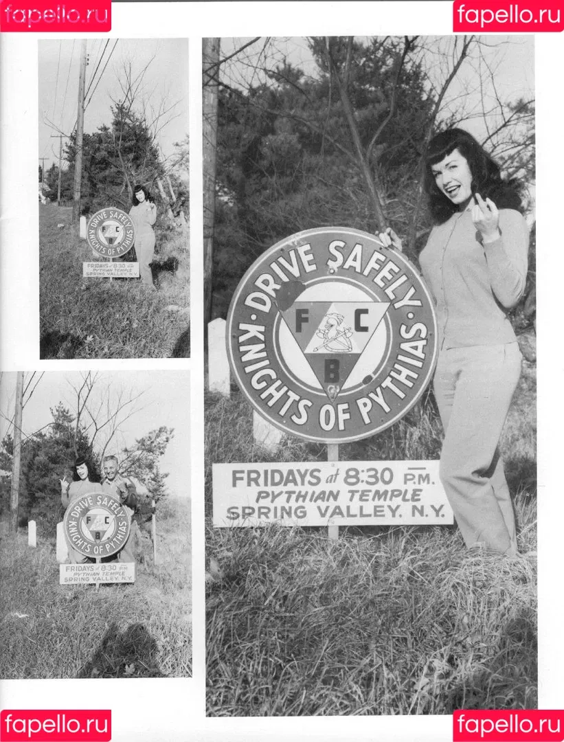 Bettie Page Onlyfans Photo Gallery 