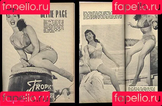 Bettie Page Onlyfans Photo Gallery 