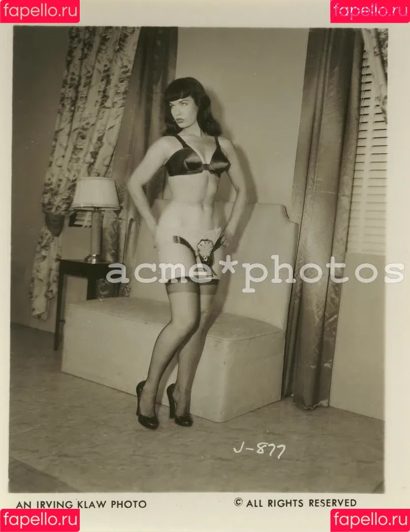 Bettie Page Onlyfans Photo Gallery 