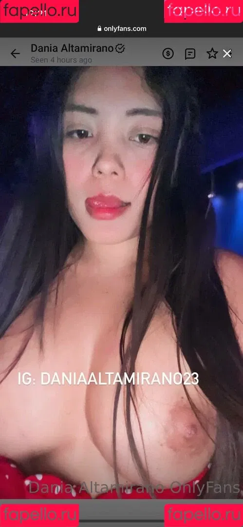 Dania Altamirano Onlyfans Photo Gallery 