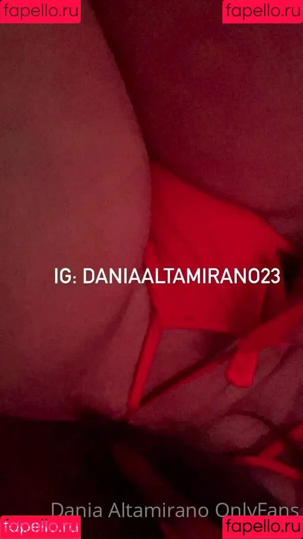 Dania Altamirano Onlyfans Photo Gallery 