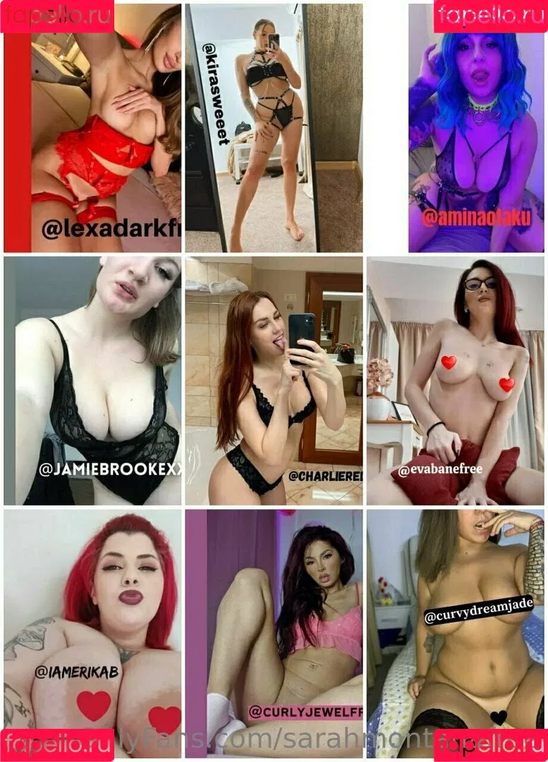 sarahmontanafree Onlyfans Photo Gallery 