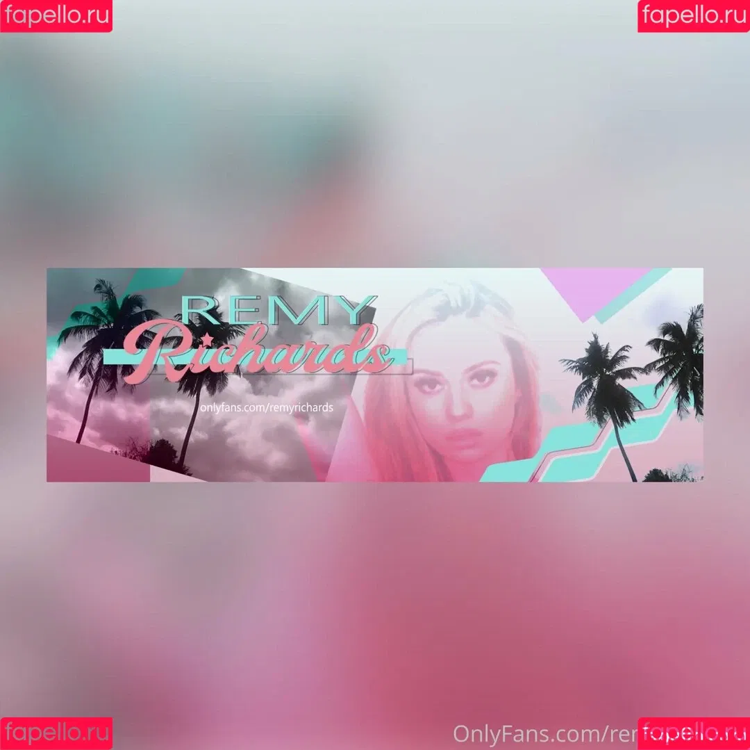 Remyrichards Onlyfans Photo Gallery 