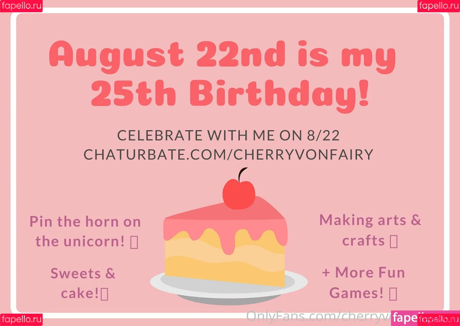 cherryvonfairyfree Onlyfans Photo Gallery 