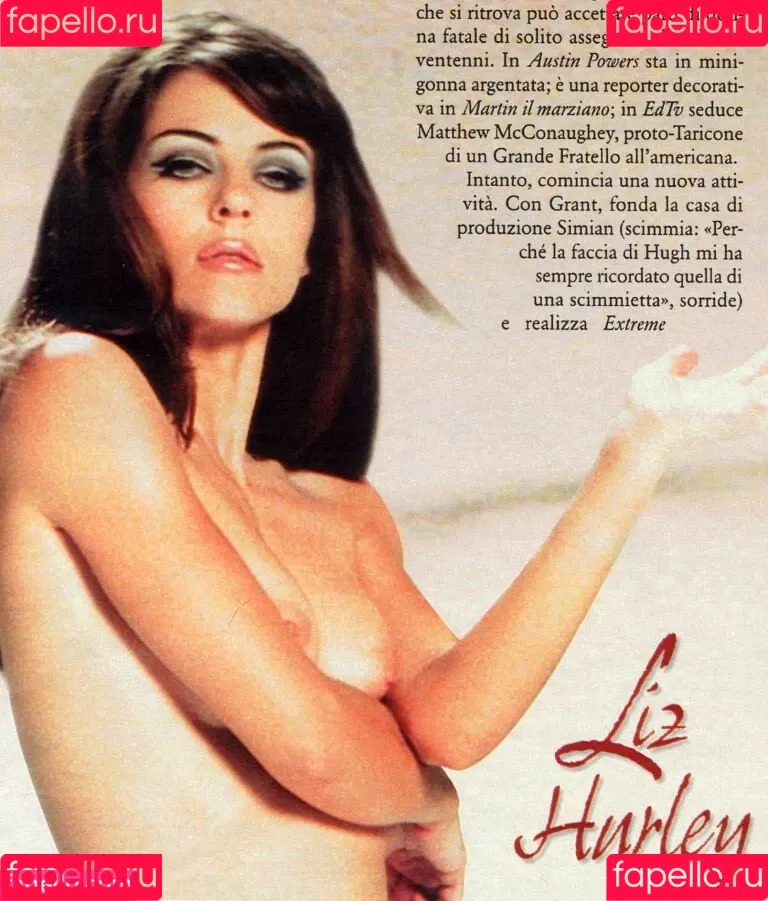 Elizabeth Hurley Onlyfans Photo Gallery 