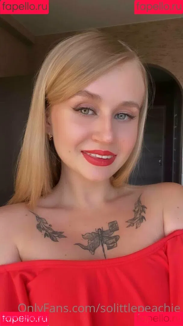 solittlepeachie Onlyfans Photo Gallery 