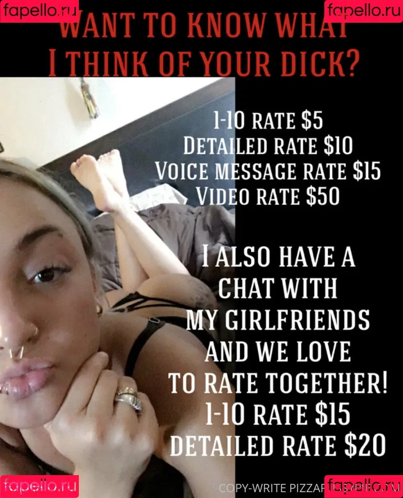 PizzaPussyPie Onlyfans Photo Gallery 