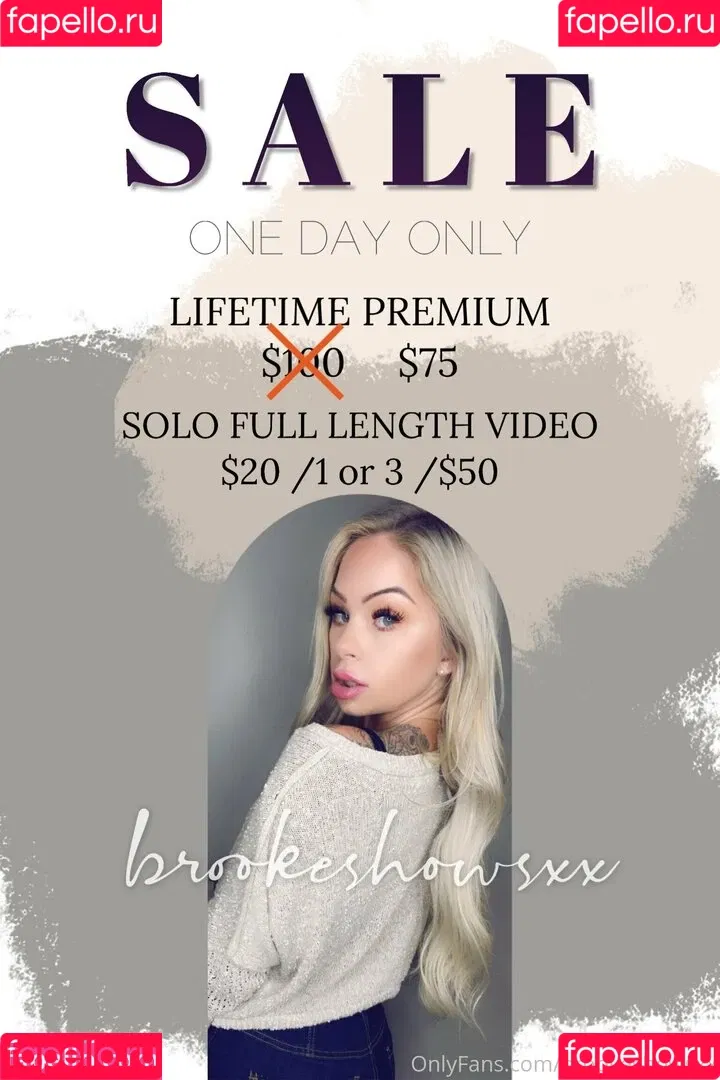 brookeshowsxx Onlyfans Photo Gallery 