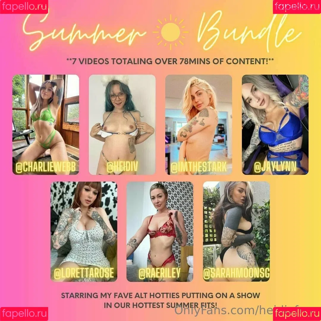 heidivfree Onlyfans Photo Gallery 