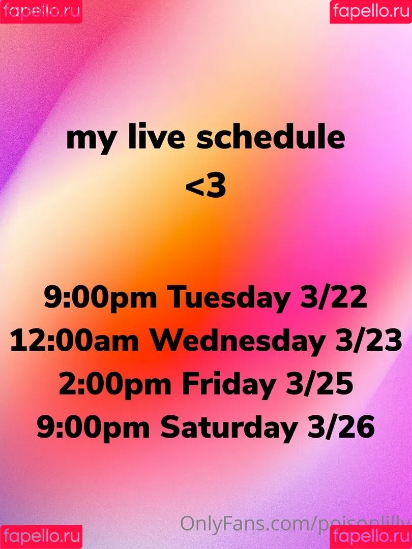 poisonlilly Onlyfans Photo Gallery 