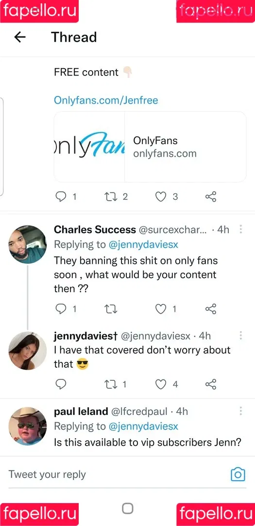 Jen Davies Onlyfans Photo Gallery 