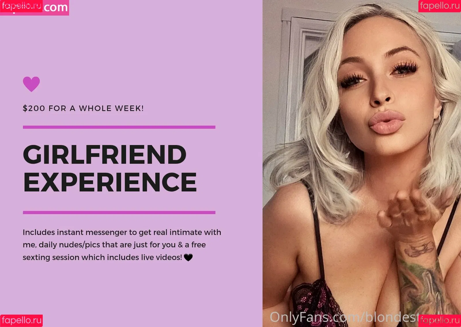 blondeeexo Onlyfans Photo Gallery 