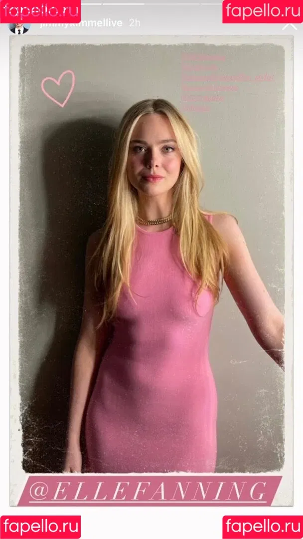 Elle Fanning Onlyfans Photo Gallery 
