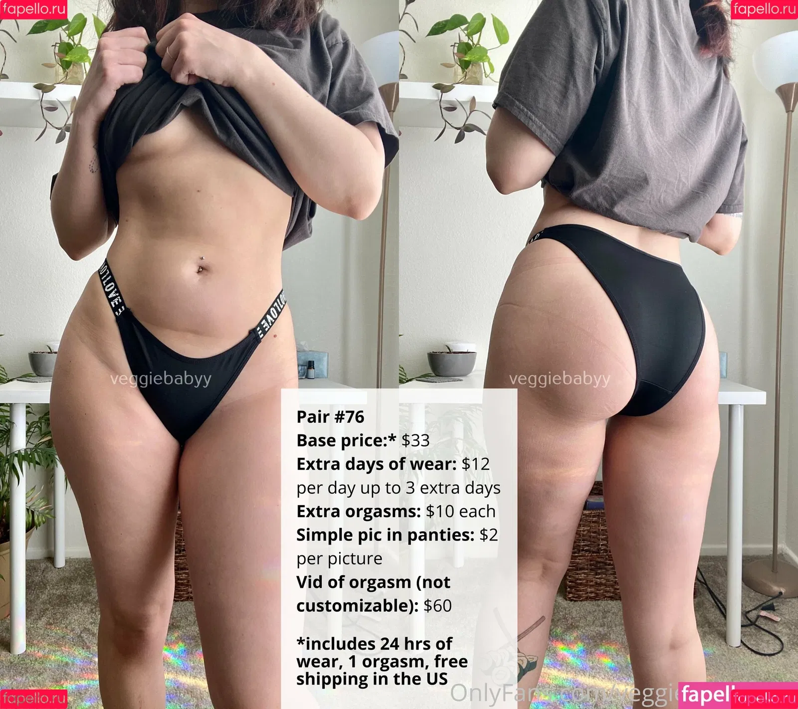 veggiebabyyclips Onlyfans Photo Gallery 
