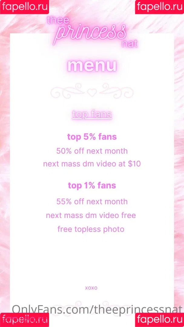 theeprincessnat Onlyfans Photo Gallery 
