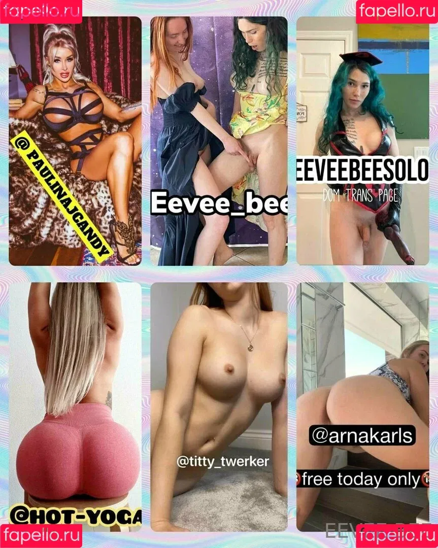 Eevee Bee Onlyfans Photo Gallery 