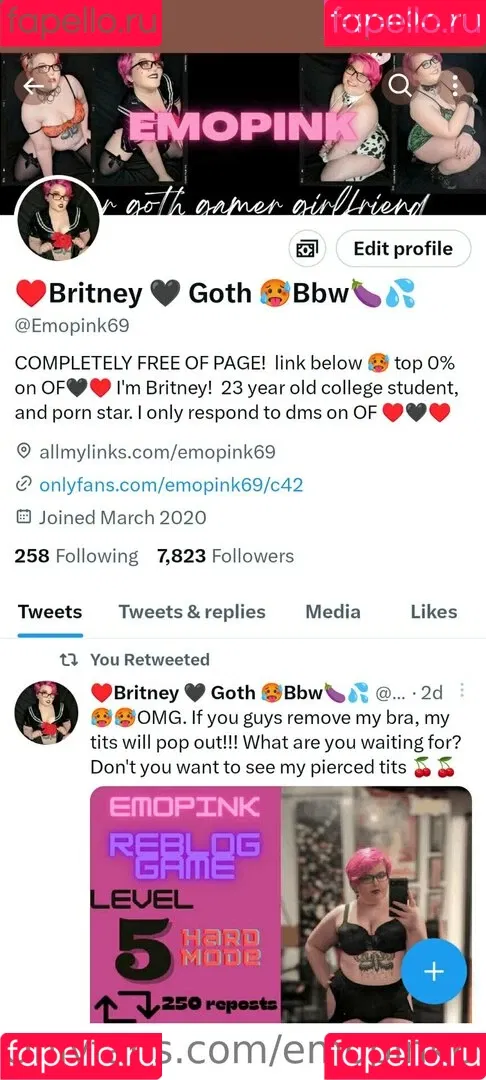 emopink69 Onlyfans Photo Gallery 