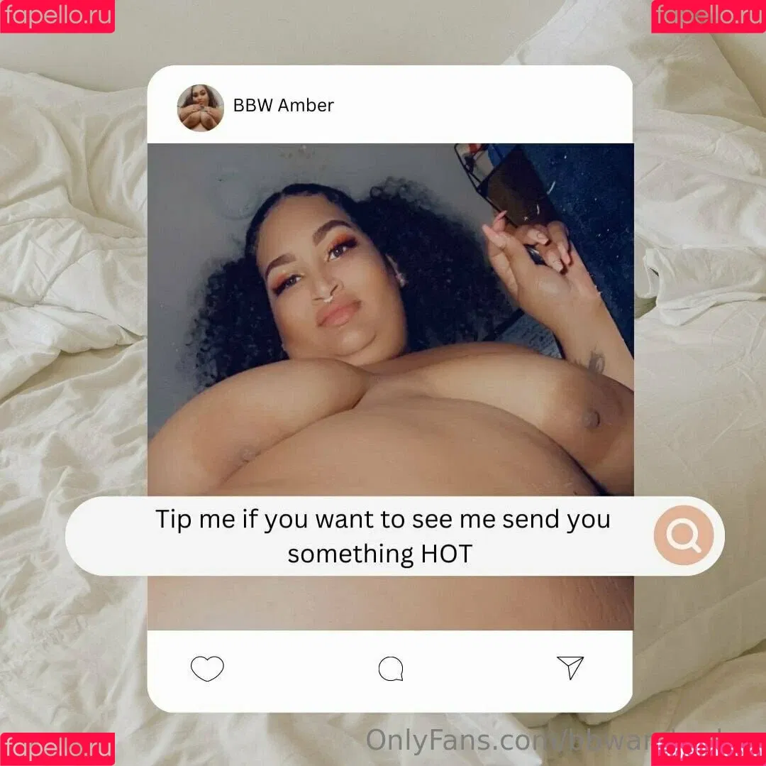 bbwamberlve Onlyfans Photo Gallery 