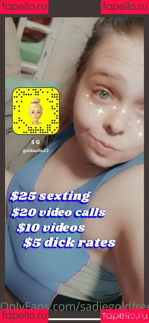 sadiegoldfree Onlyfans Photo Gallery 