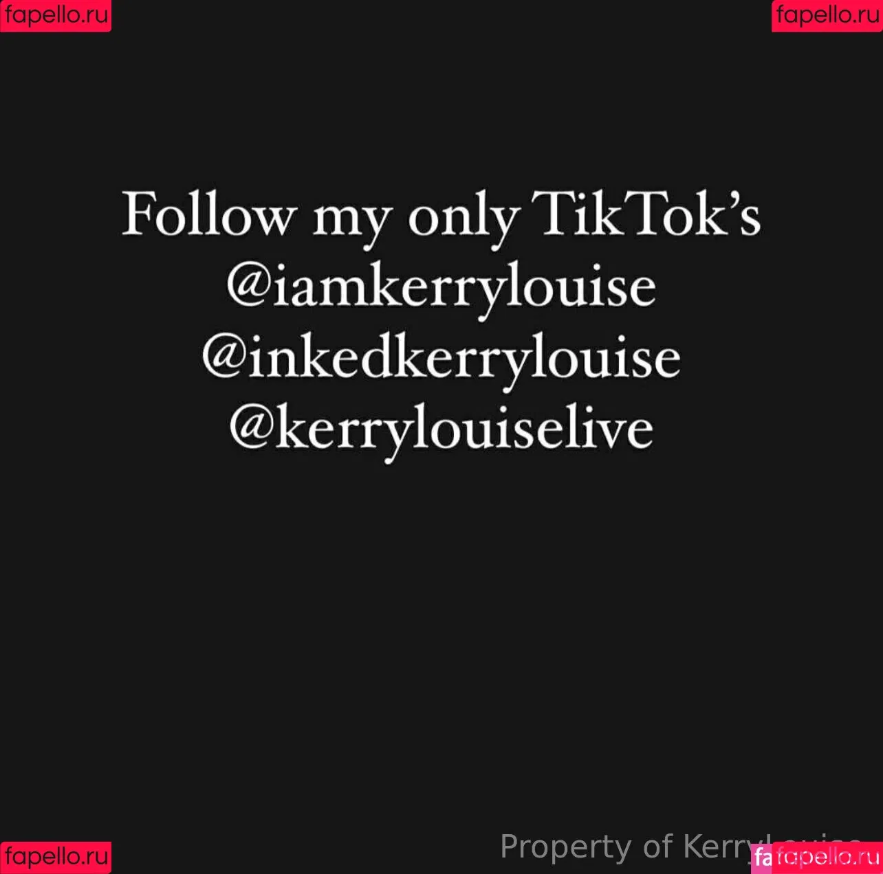 kerrylouise_xxx Onlyfans Photo Gallery 