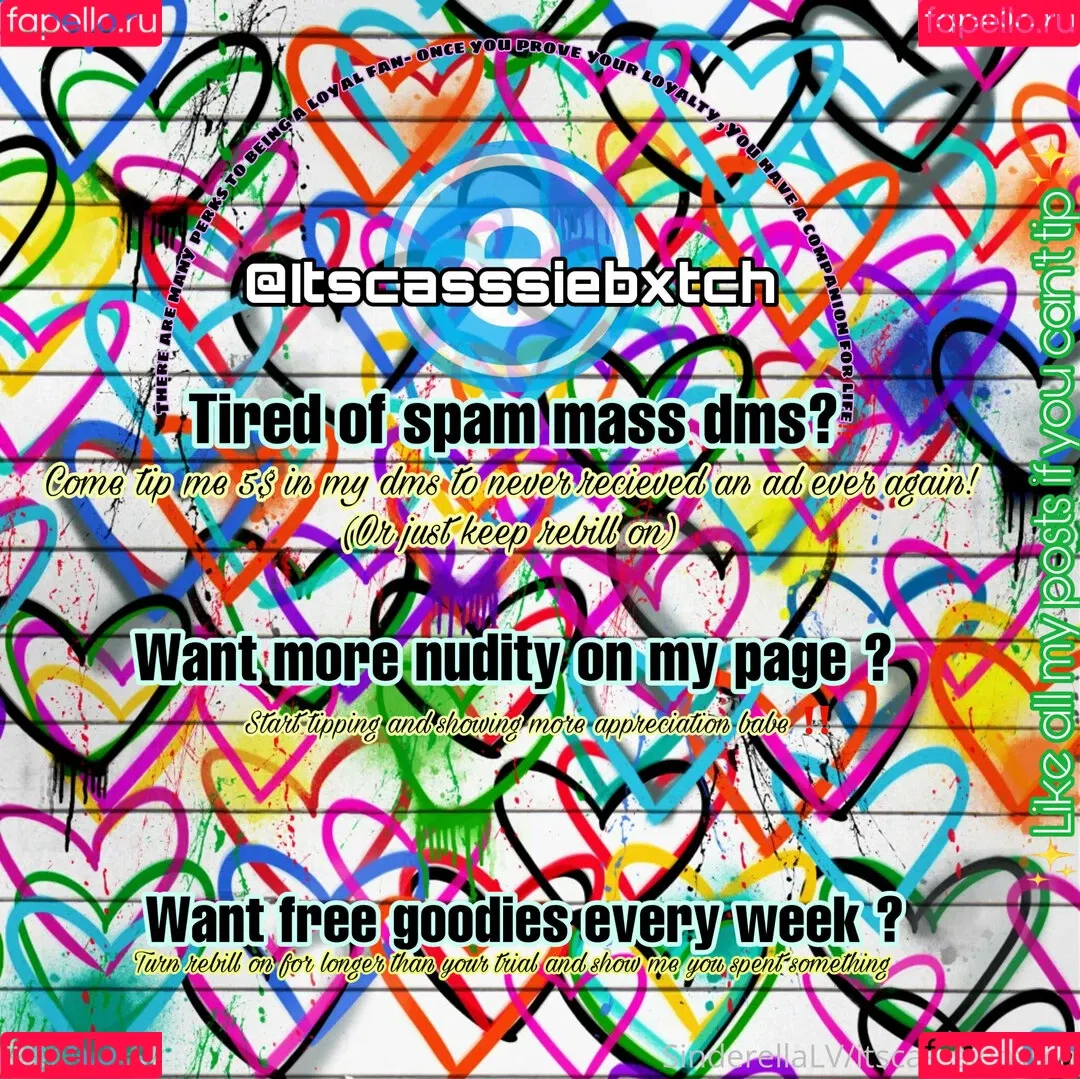 itscasssiebxtch Onlyfans Photo Gallery 