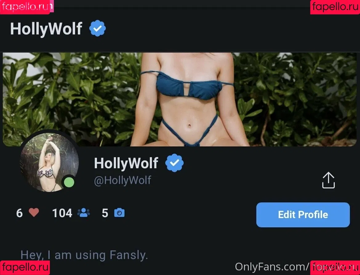 hollytwolf Onlyfans Photo Gallery 