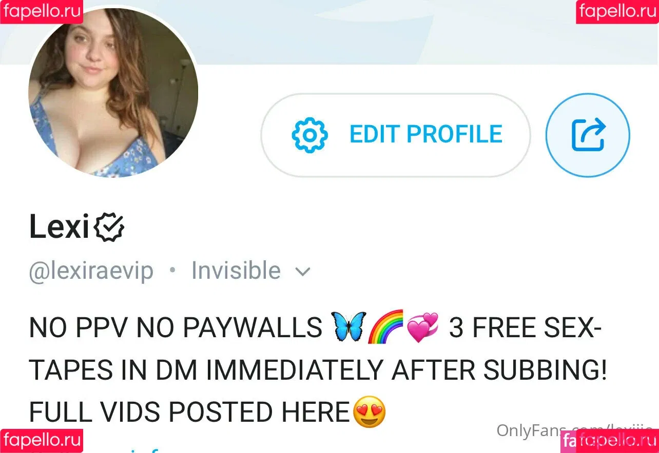 lexiiio Onlyfans Photo Gallery 