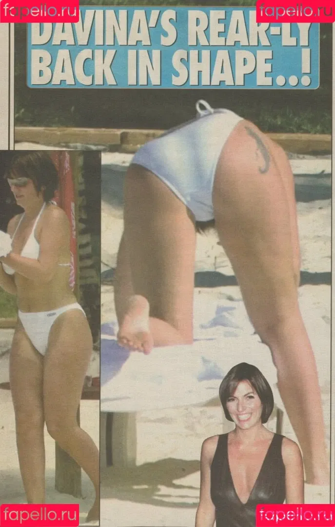 Davina McCall Onlyfans Photo Gallery 