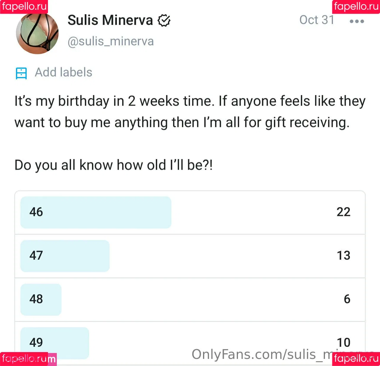 sulis_minerva Onlyfans Photo Gallery 