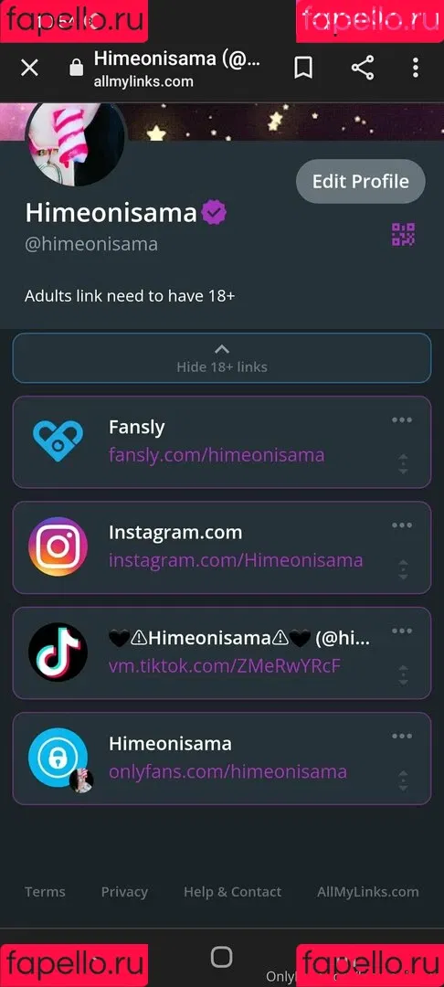 himeonisama Onlyfans Photo Gallery 