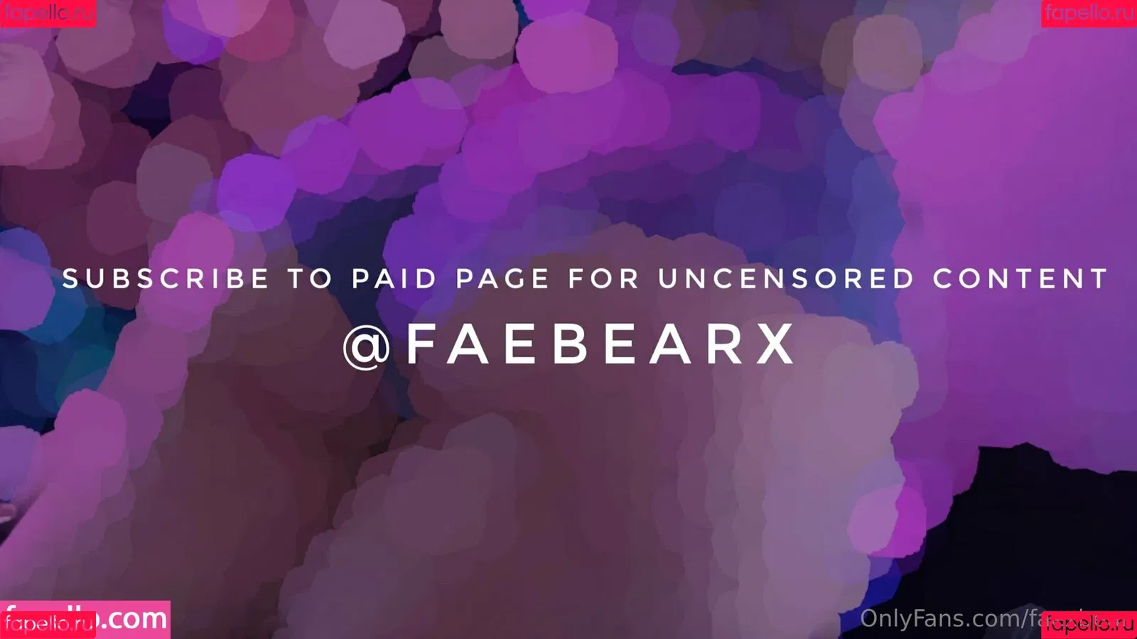 faexbear Onlyfans Photo Gallery 